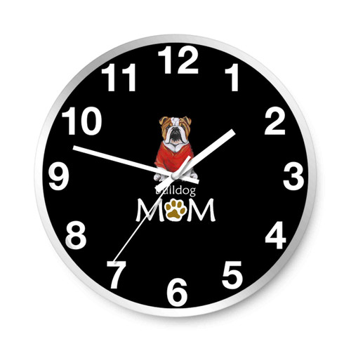Great Gift Limitted Bulldog Mom Wall Clocks