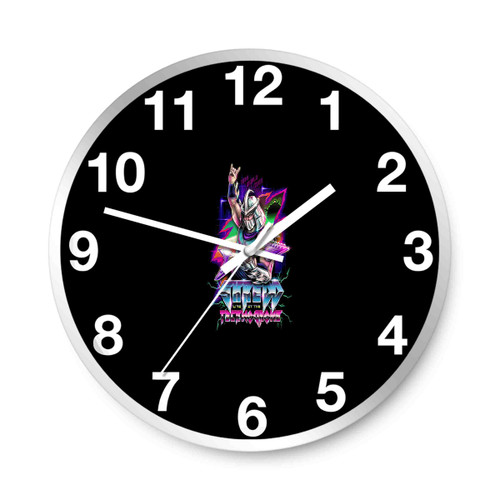 Heavy Metal Cartoon Parody 80S Wall Clocks