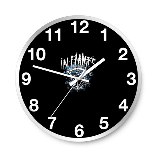 In Flames Battles Crest Tour Wall Clocks