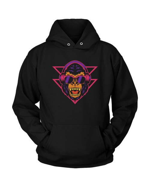 Gorilla Syntwave Unisex Hoodie