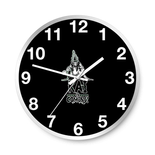 Kai Is Coming Kungfu Panda Wall Clocks