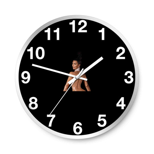 Kim Kardashian Back Wall Clocks