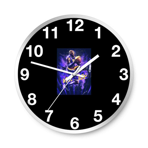 Kobe Bryant Basketball Legends Wall Clocks