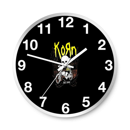 Korn Punk Rock Alternative Wall Clocks