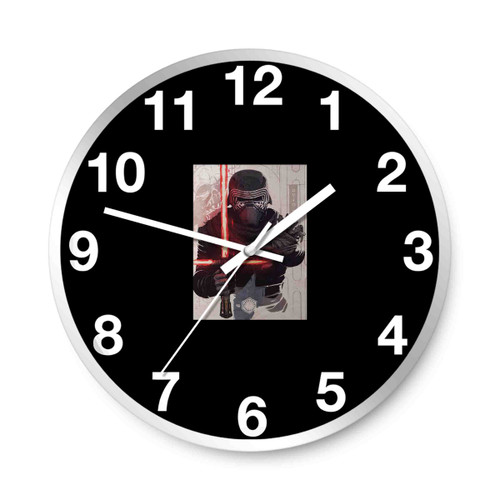 Kylo Ren Star Wars Wall Clocks
