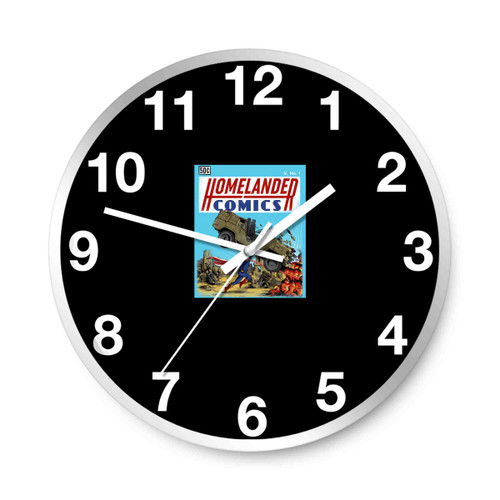 Laser Eyes Comics Wall Clocks