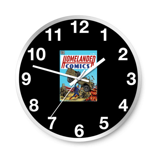 Laser Eyes Comics Wall Clocks