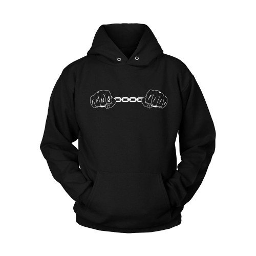 Thug Life Handcuffs Unisex Hoodie
