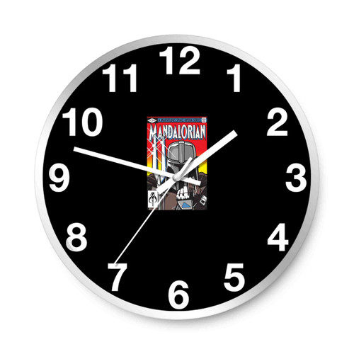 Mandaloria Comic Wall Clocks