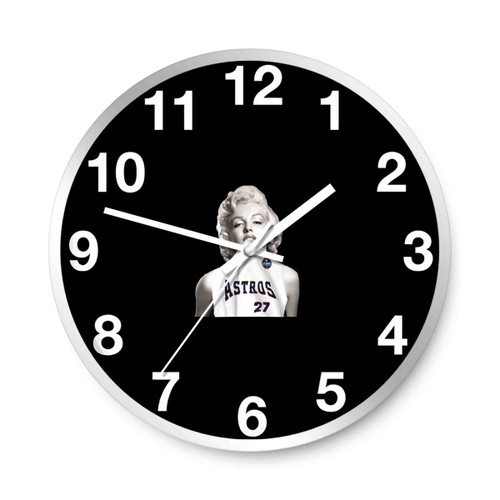 Marilyn Monroe Marilyn Monroe 27 White Wall Clocks