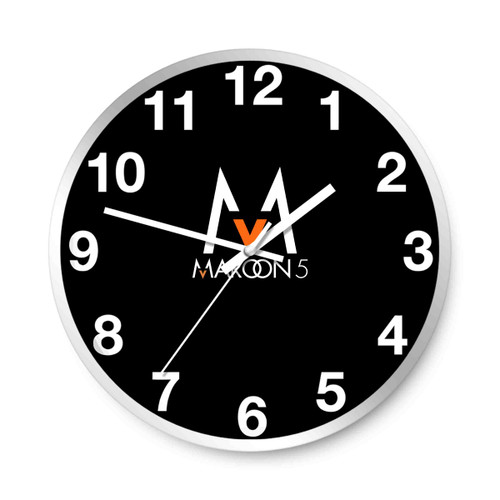 Maroon 5 Logo Wall Clocks