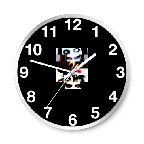Marylin Manson Eye Wall Clocks