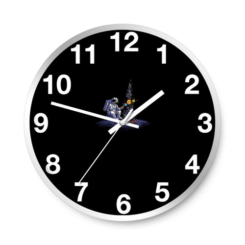Moon Camping Wall Clocks