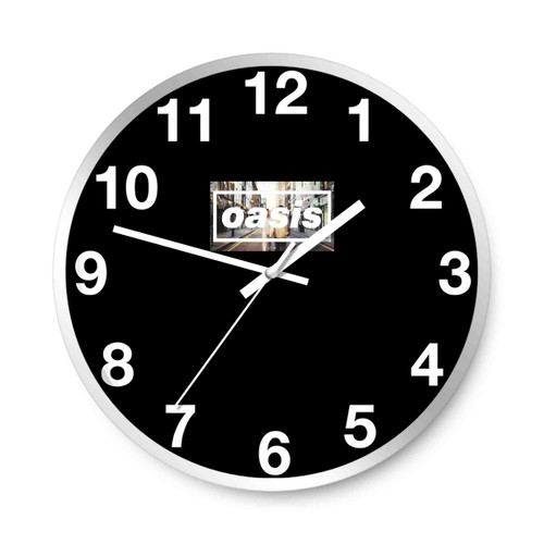 Oasis Band Rock Cover Album Art Wall Clocks