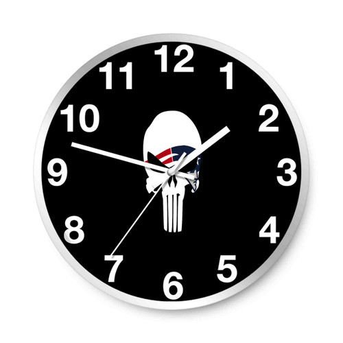 Patriots Nfl Punisher Wall Clocks