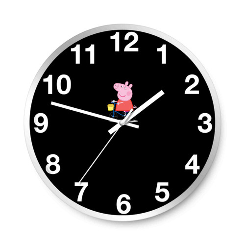Peppa Pig X Balenciaga Parody Wall Clocks