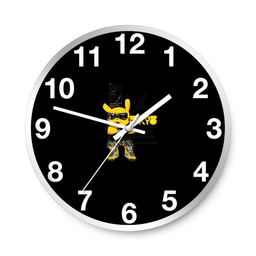 Pokemon X Air Jordan Wall Clocks