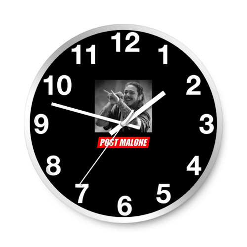 Post Malone Malone Wall Clocks