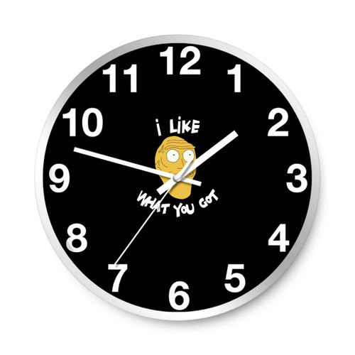 Rick And Morty Inspired Cromulan I Like What You Got Wall Clocks