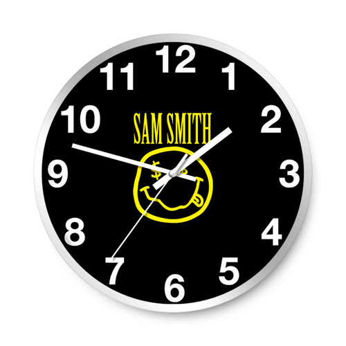 Sam Smith Nirvana Nevermind Wall Clocks