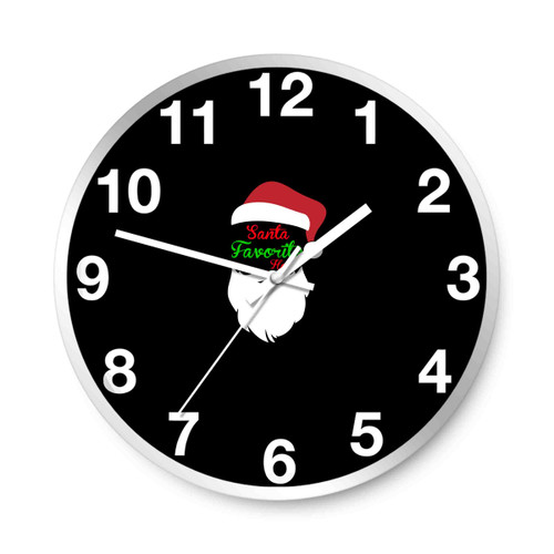 Santa Favourite Ho Wall Clocks