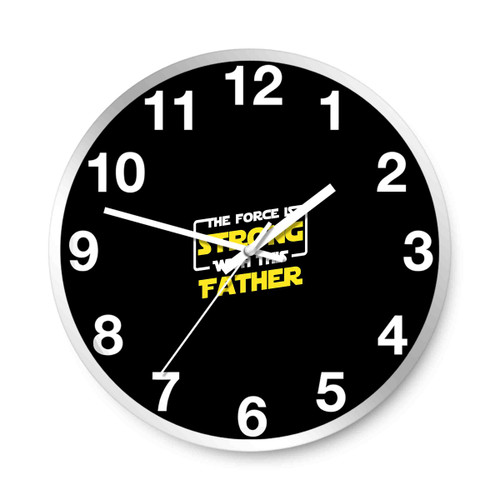 Star Wars Force Father Wall Clocks