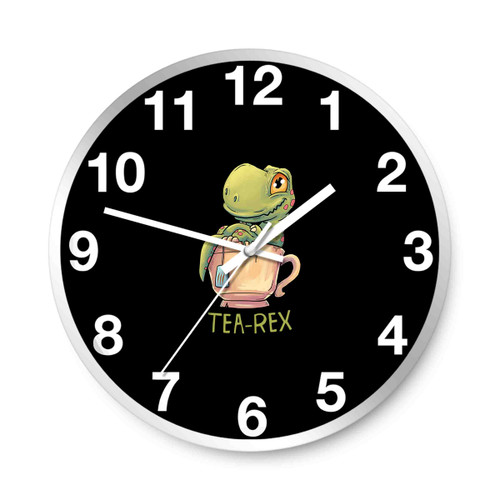 Tea Rex Cute Dinosaur Wall Clocks