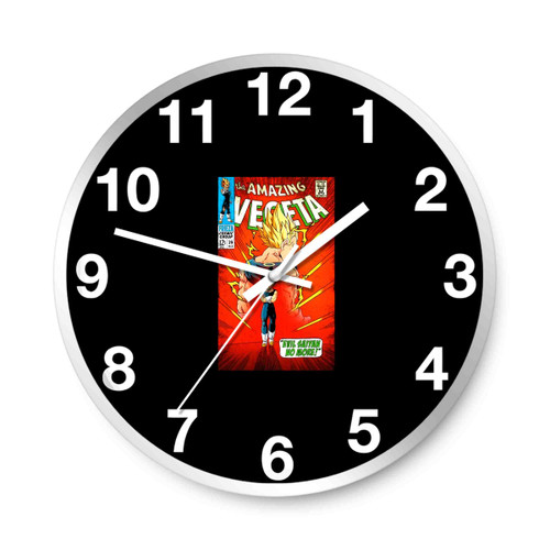 The Amazing Vegeta Wall Clocks