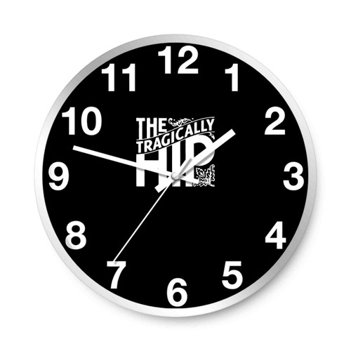 The Tragically Hip Logo Wall Clocks