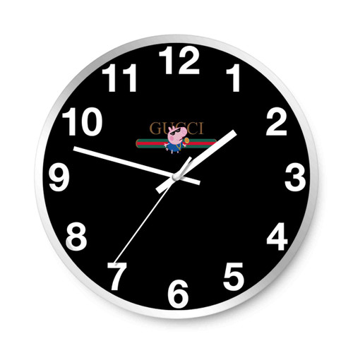 Thug Life Peppa Pig Parody Wall Clocks