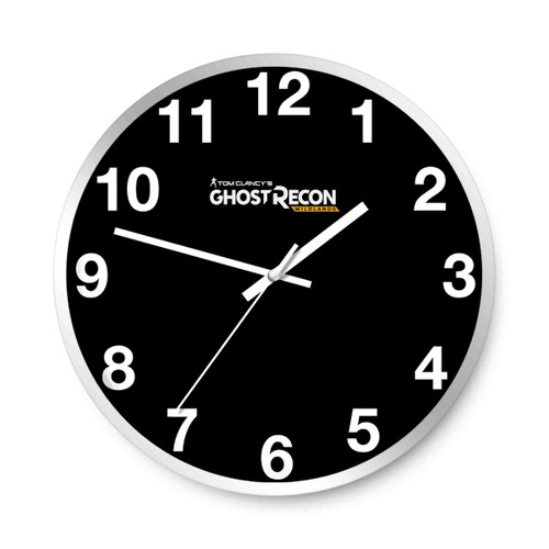 Tom Clancy Ghost Recon Wildlands Logo Wall Clocks