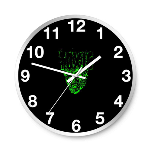 Toxic Heavy Metal Rock Band Wall Clocks