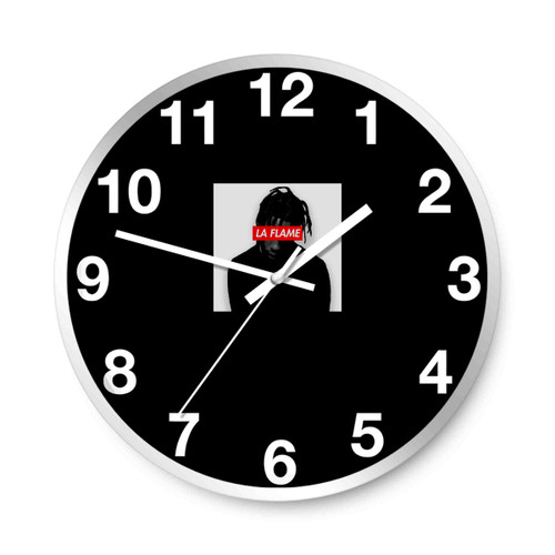 Travis Scott La Flame Wall Clocks