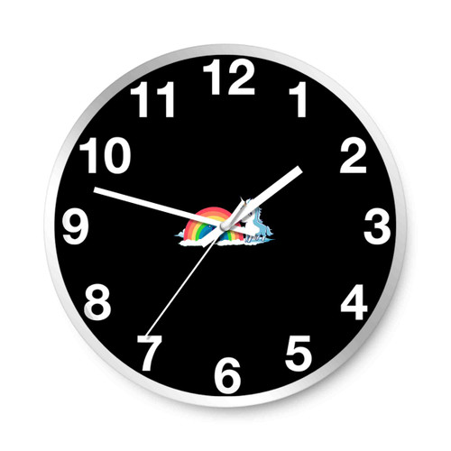 Unicorn Tasty Rainbow Wall Clocks