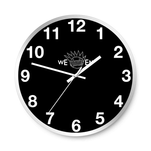Ween Logo We En Wall Clocks
