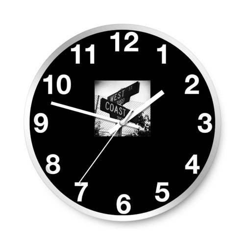 West Coast Westcoast Dope Swag Wall Clocks