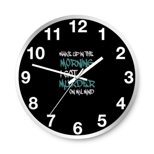 Ynw Melly Murder On My Mind Ann Vectorized Wall Clocks