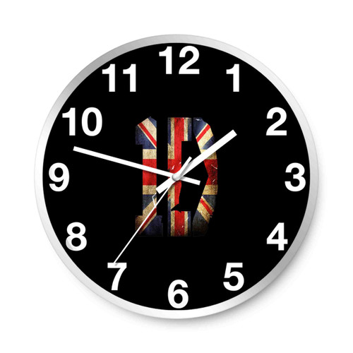 1D One Direction Uk Logo Wall Clocks