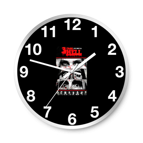 3 From Hell Movie Horror Rob Zombie Devil Wall Clocks