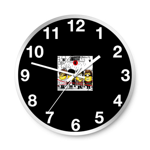 5Sos Minions Poster Wall Clocks