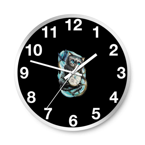 Alice Through The Looking Glass Icon Wall Clocks