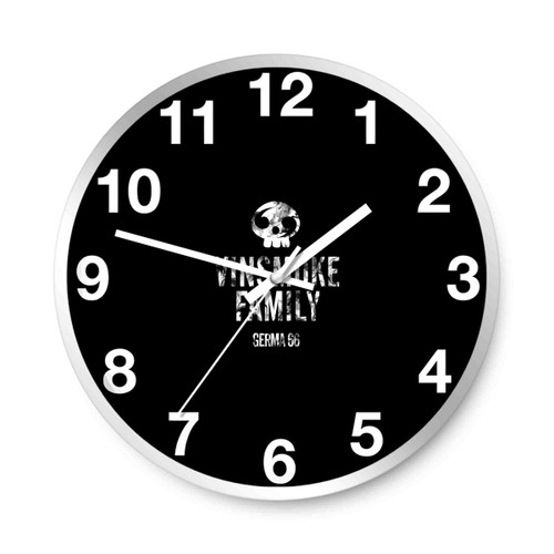 Anime Art One Piece Germa 66 Vinsmoke Family Wall Clocks