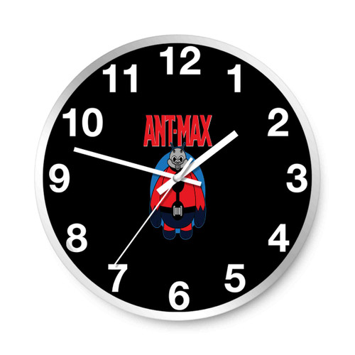 Ant Man Baymax Ant Max Wall Clocks