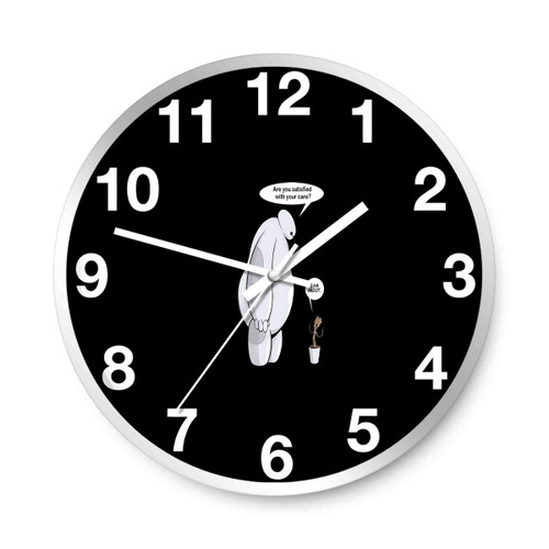 Are You Satisfied With Your Care I Am Groot Wall Clocks