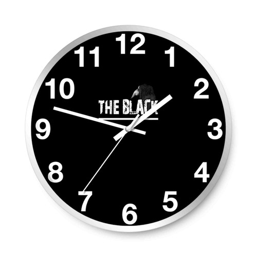 Asking Alexandria The Black Fan Art Wall Clocks