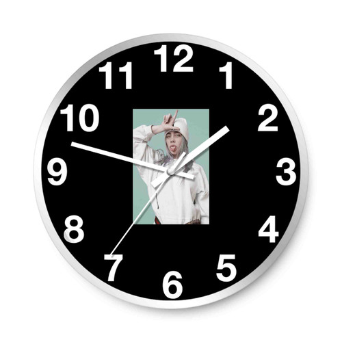 Bad Guy Billie Eilish Peace Wall Clocks