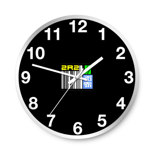 Blade Runner Licence 2R2 Plate Wall Clocks Blade Runner Licence 2R2 Plate Wall Clocks