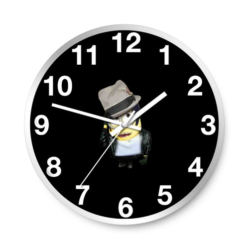 Bruno Mars Minion Wall Clocks