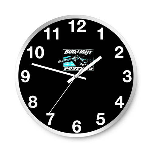 Budlight Posty Co Post Malone Wall Clocks