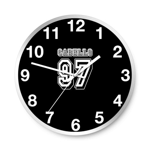 Camila Cabello 1997 Number Wall Clocks